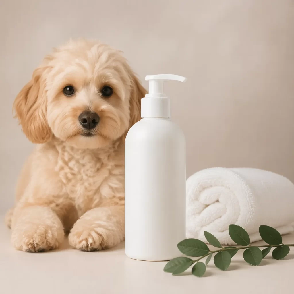 Zachte, parfumvrije hondenshampoo voor de gevoelige huid.