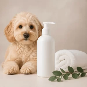 Zachte, parfumvrije hondenshampoo voor de gevoelige huid.